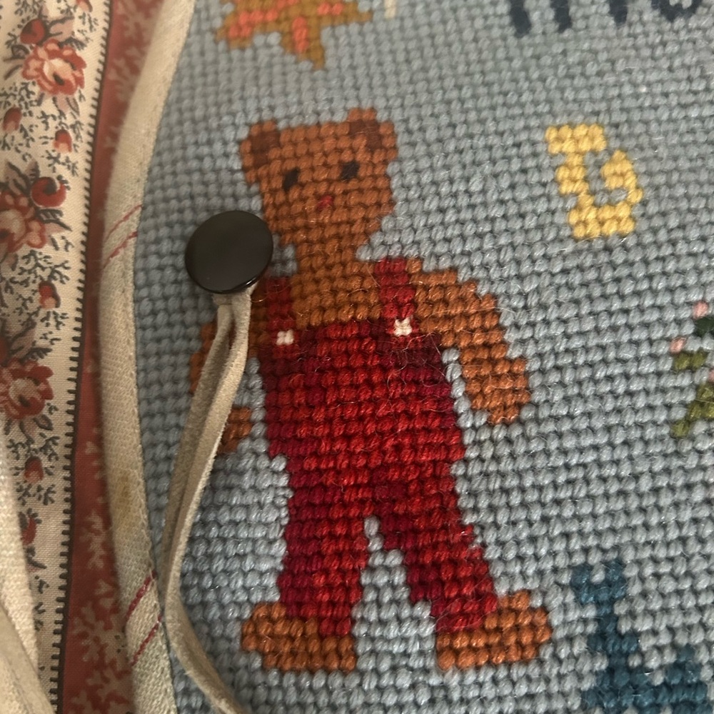 Ralph Lauren Kids Embroidered Vest with Blue and Red Accents - Picture 2 of 14